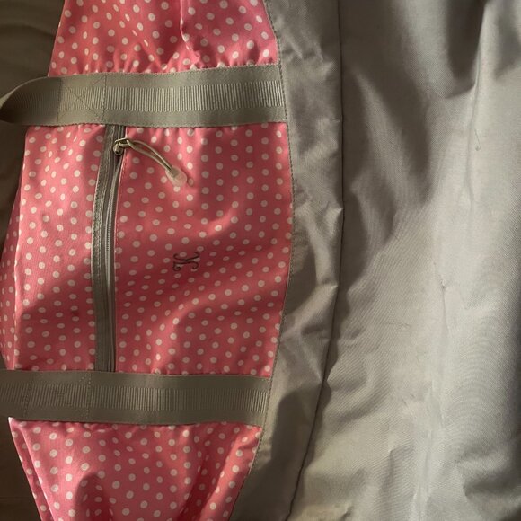 Pottery Barn Grey and Pink Duffel Bag (Extra Large) - Picture 5 of 5